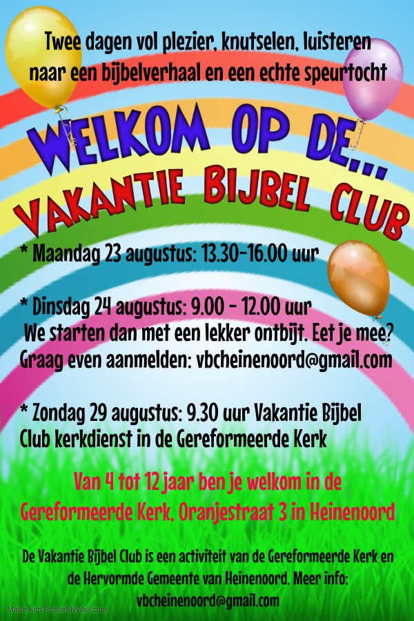 Vakantie Bijbel Club 2021